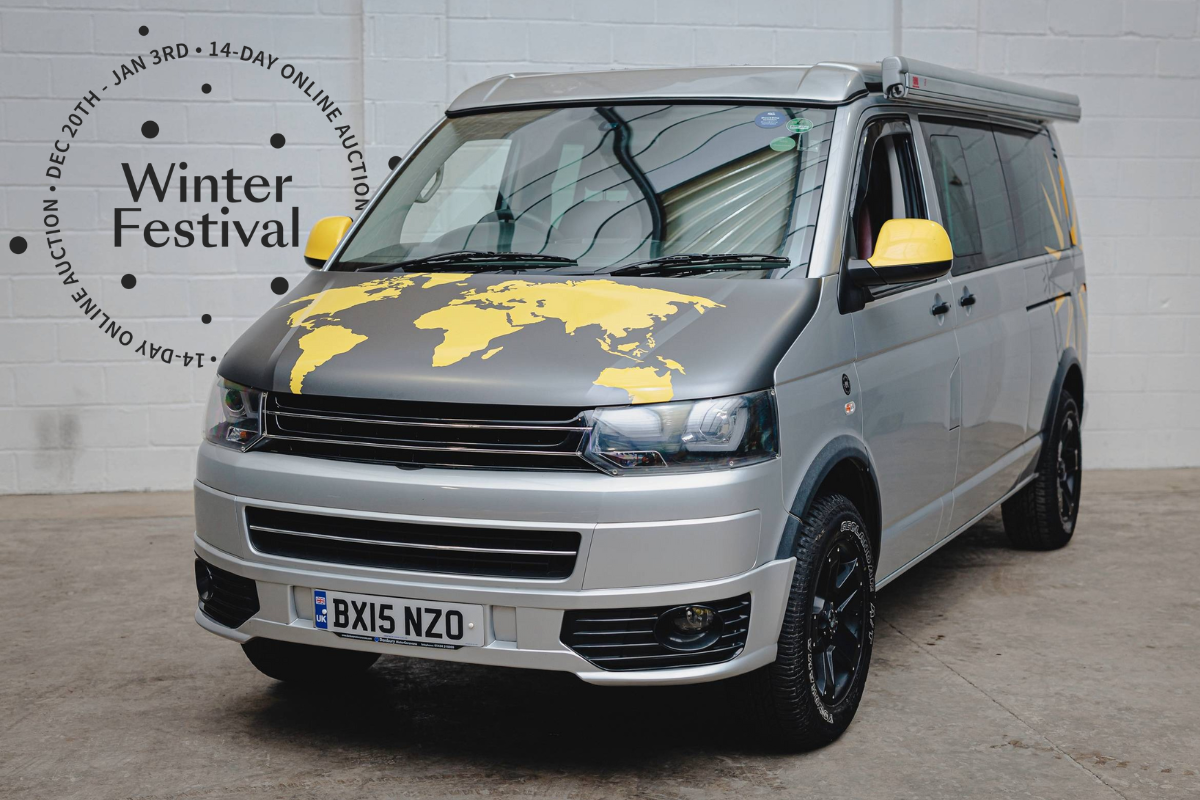 2015 VW Danbury Doubleback Campervan For Sale by Auction