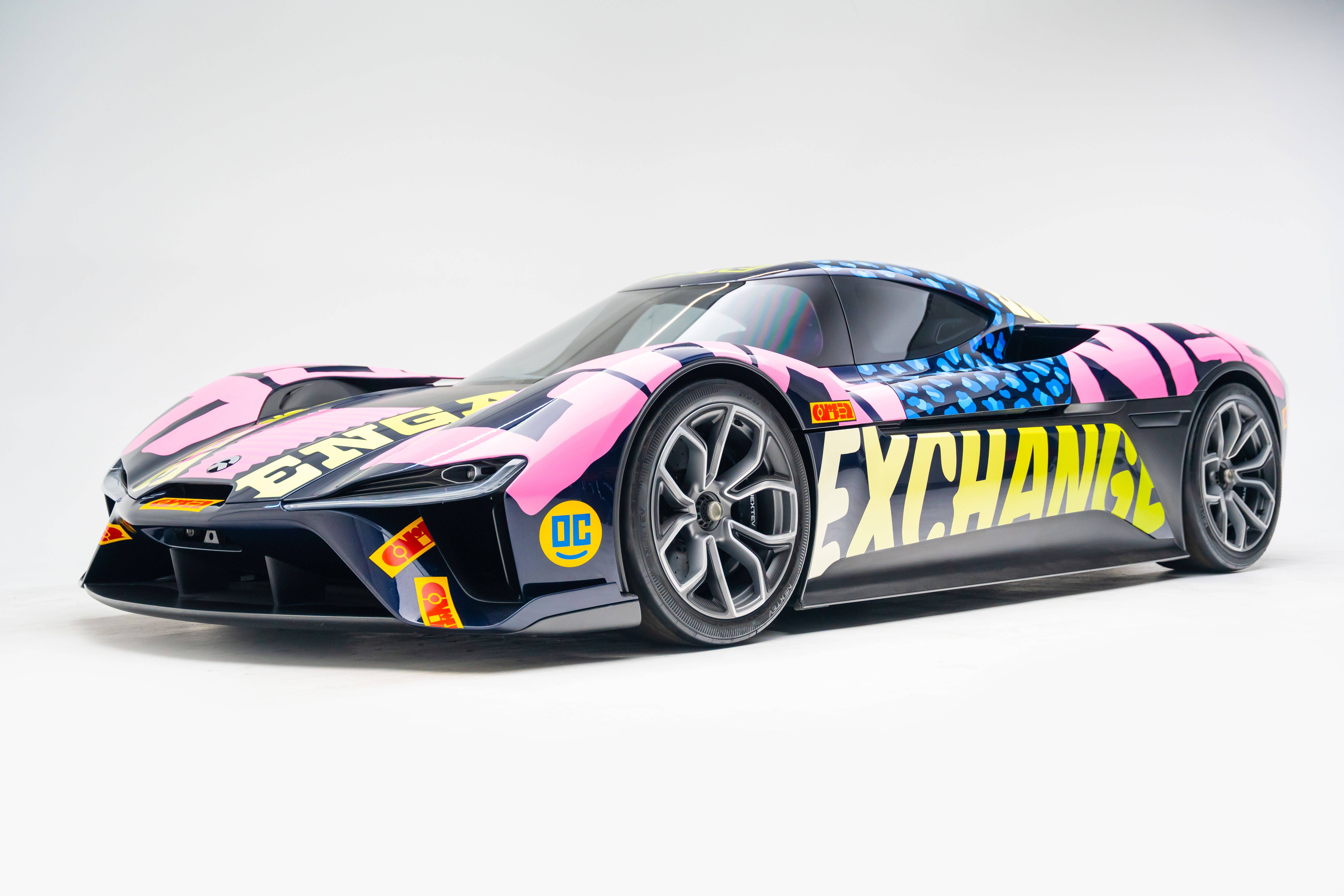 2022 NIO EP9 by Ornamental Conifer Art Car For Sale by Auction