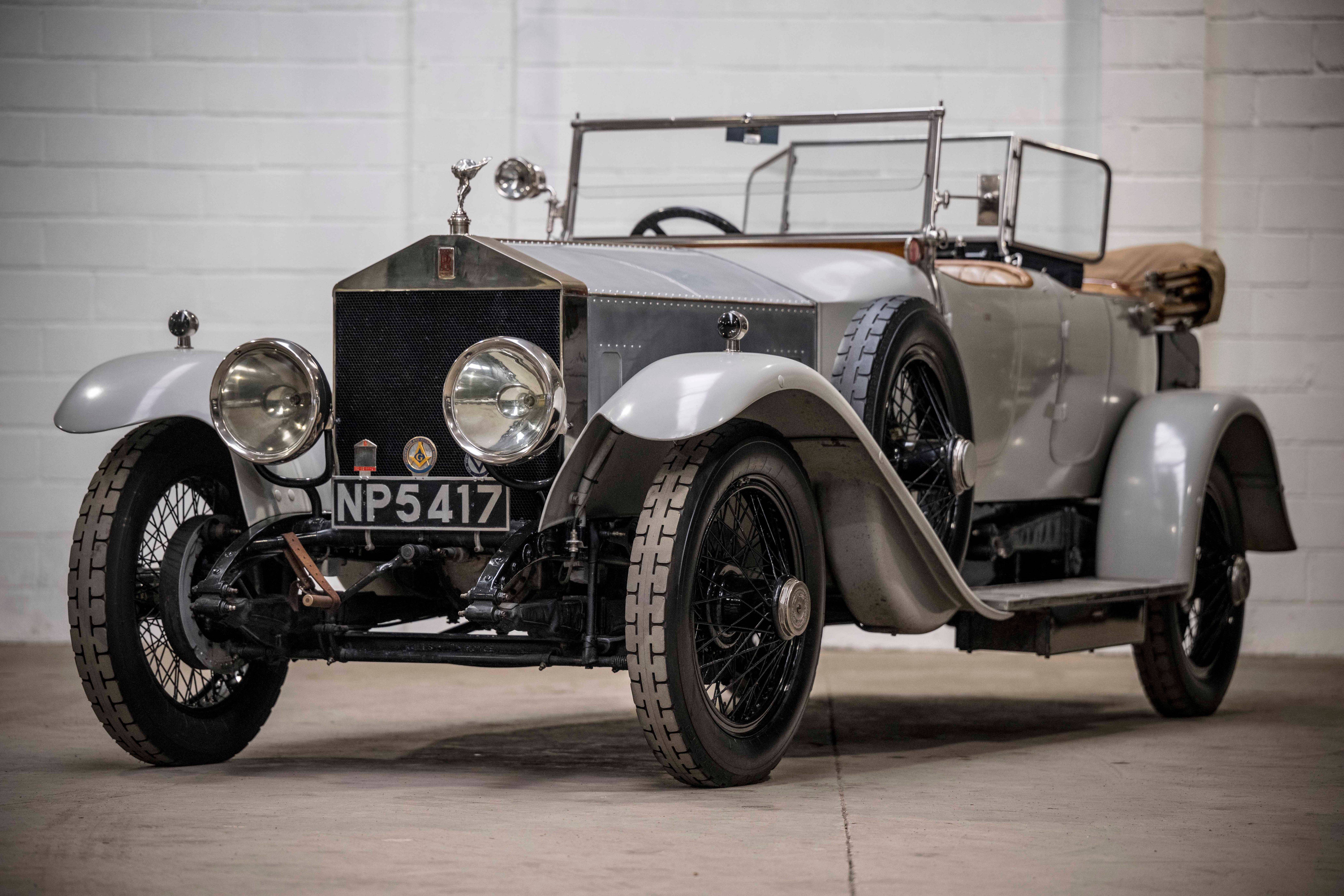 Rolls-Royce 1908 Silver Ghost プラモデル 1908 ROLLS-ROYCE SILVER GHOST BALLOON CAR 1/16 – J-BarHobbies