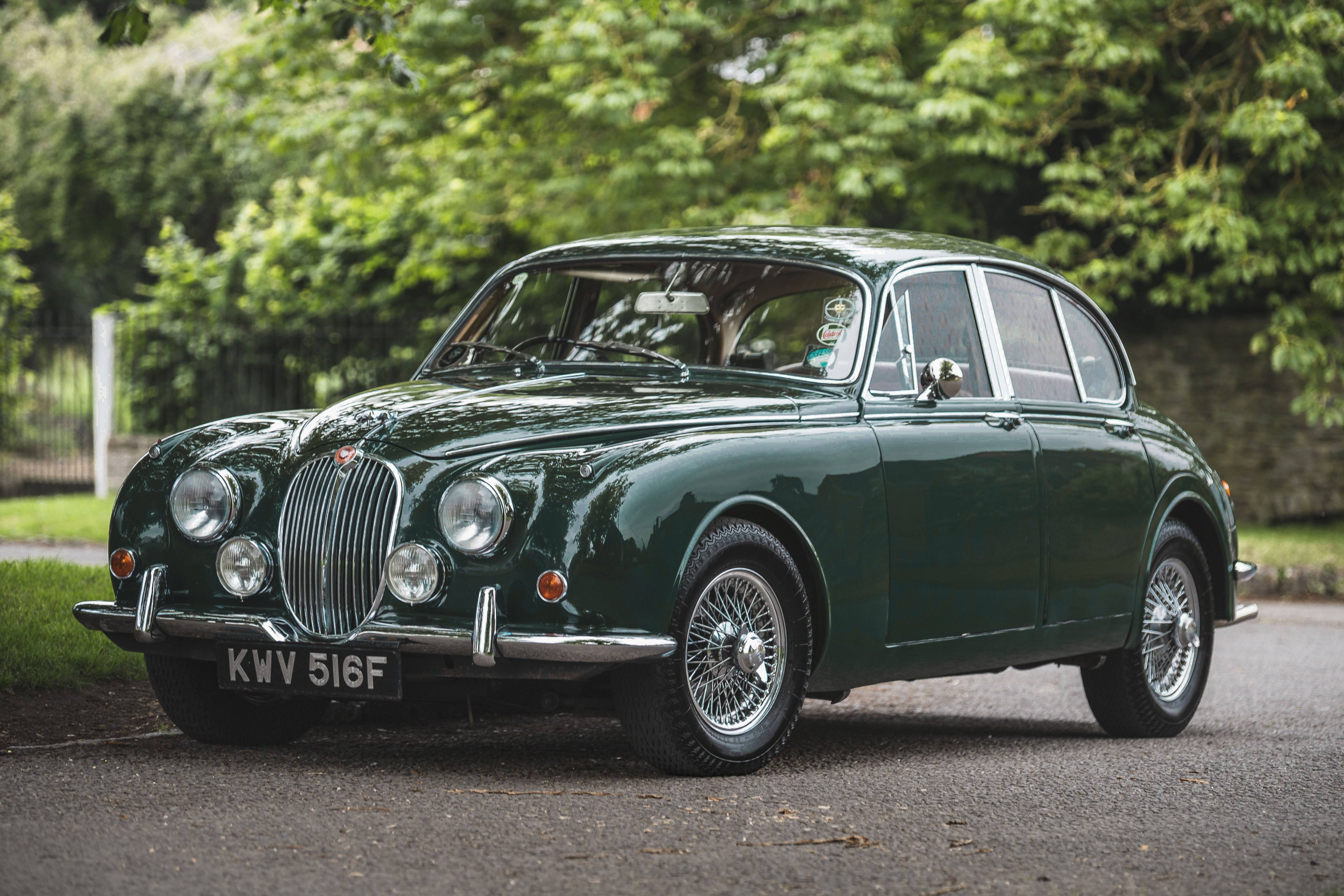 JAGUAR SPORTS グリーン バイザー 1968 Jaguar 340 For Sale by Auction