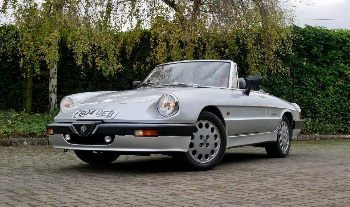 1989 Alfa Romeo Spider S3 QV For Sale by Auction