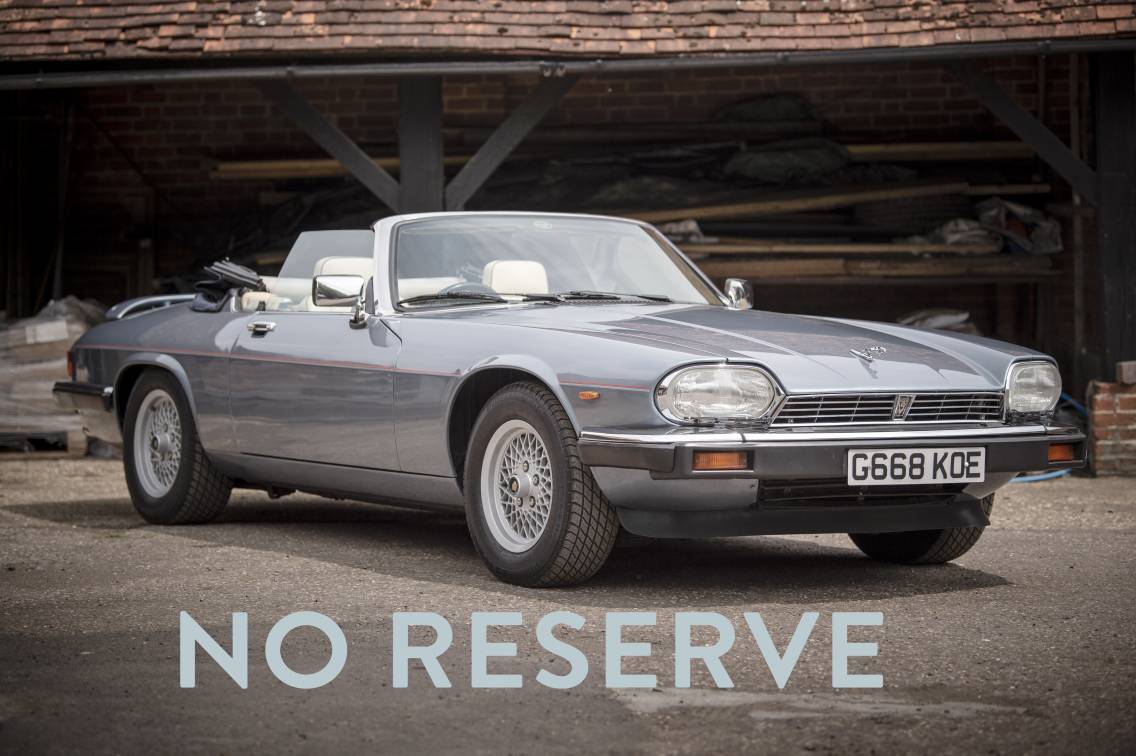 1990 Jaguar XJ-S Convertible 5.3 For Sale by Auction