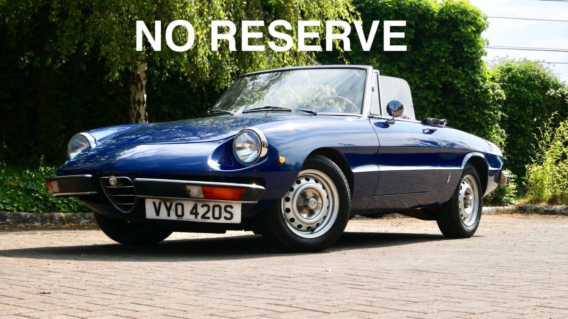 FALK spalo FA アラバマ 1974 Alfa Romeo Spider 1300 For Sale by Auction